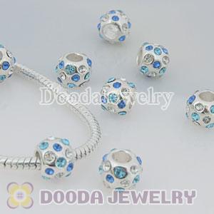 Wholesale European style silver plated beads and charms