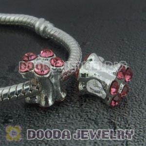 Wholesale European style silver plated beads and charms