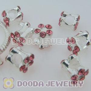 Wholesale European style silver plated beads and charms