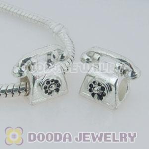Wholesale European style silver plated beads and charms