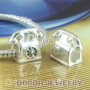 Wholesale European style silver plated beads and charms