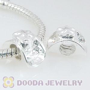 Wholesale European style silver plated beads and charms