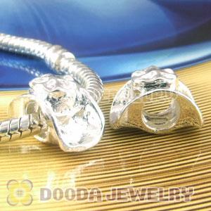 Wholesale European style silver plated beads and charms