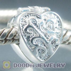 Wholesale Charm Jewelry silver plated clip beads