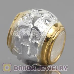 Gold Plated European Style 925 Silver Beads