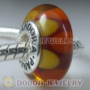 High grade Jewelry glass beads, 925 Silver Core with Screw Thread, Jewelry and 925 ALE stamped on each side