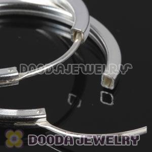 Dia 30mm Sterling Silver Earring fit European Beads