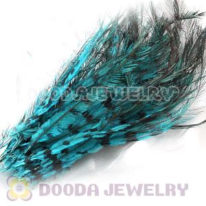 Green Thin Grizzly Bird Feather Hair Extension Wholesale