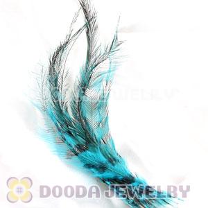 Green Thin Grizzly Bird Feather Hair Extension Wholesale