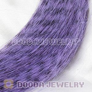 Striped Synthetic Purple Feather Hair Extension Wholesale