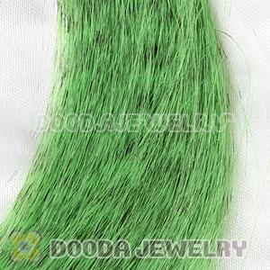 Striped Synthetic Green Feather Hair Extension Wholesale
