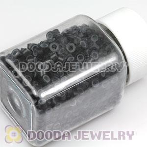 Wholesale Black Silicone Micro Ring Beads For Hair Extension 