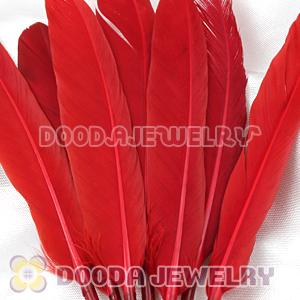 Red Goose Satinette Wing Feather Hair Extensions Wholesale