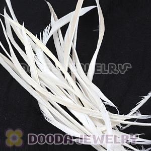 Snow White Goose Biots Loose Feather Hair Extensions Wholesale