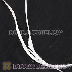 Snow White Goose Biots Loose Feather Hair Extensions Wholesale