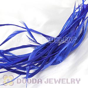 Royal Blue Goose Biots Loose Feather Hair Extensions Wholesale