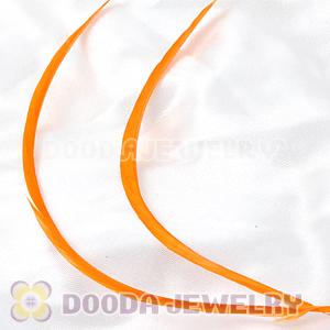 Orange Goose Biots Loose Feather Hair Extensions Wholesale