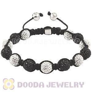 TresorBeads Bracelets With Sterling Silver Beads And Pave Cystal Beads