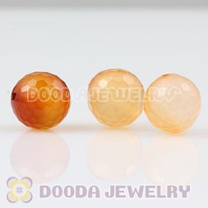 10mm Handmade Style Faceted Red Agate Beads Wholesale