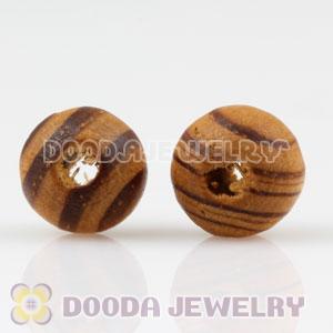 Mix 100pcs each bag 8mm Wood Handmade Beads Wholesale