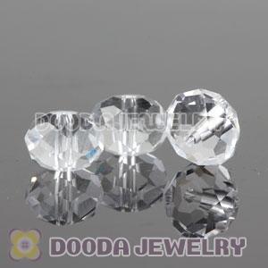 8mm Handmade Style Clear Faceted Crystal Glass Beads Wholesale