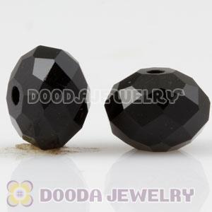 10mm Handmade Style Black Faceted Crystal Glass Beads Wholesale