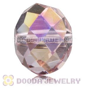 10mm Handmade Style Pink Faceted Crystal Glass Beads Wholesale