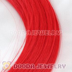 Fashion Red Synthetic Feather Extension Wholesale