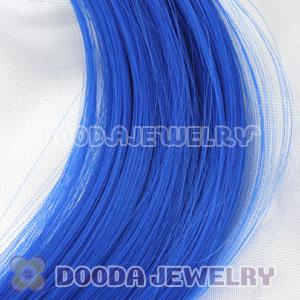Fashion Blue Synthetic Feather Extension Wholesale