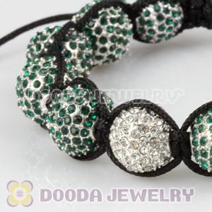 Navy Disco Ball Bead Fashion Alloy Crystal Bracelets Wholesale