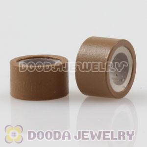 Wholesale Brown Silicone Micro Ring Beads For Hair Extension 