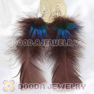Cheap Brown Bohemia Feather Earrings Forever 21 Wholesale