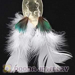 Cheap White Bohemia Feather Earrings Forever 21 Wholesale