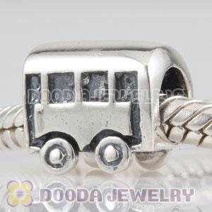 925 Sterling Silver Charm Jewelry Train Beads and Charms