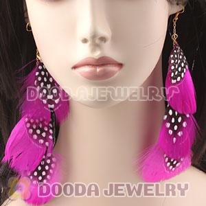 Pink Long Feather Earrings Forever 21 Wholesale