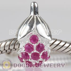 925 Sterling Silver European Style Gemstone Beads with Screw Thread