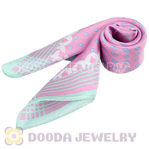 Printed Silk Scarf 50X50cm Small Square Satin Pure Silk Scarves Wholesale