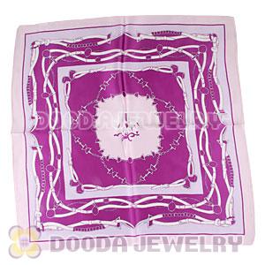 Printed Silk Scarf 50X50cm Small Square Satin Pure Silk Scarves Wholesale