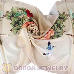 Cheap Designer Silk Scarves 170×50cm Long Oblong Silk Scarves Wholesale