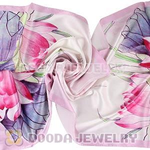 Cheap Designer Silk Scarves 170×50cm Long Oblong Silk Scarves Wholesale