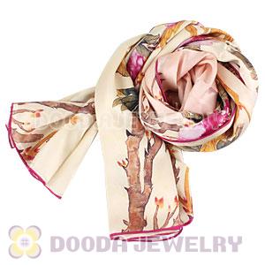 Cheap Designer Silk Scarves 170×50cm Long Oblong Silk Scarves Wholesale