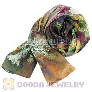 Cheap Designer Silk Scarves 170×50cm Long Oblong Silk Scarves Wholesale