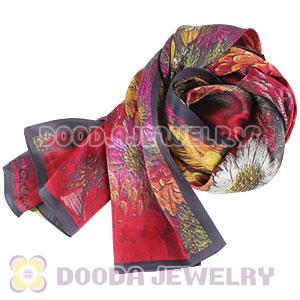 Cheap Designer Silk Scarves 170×50cm Long Oblong Silk Scarves Wholesale