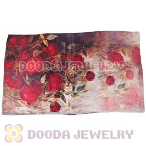 Cheap Designer Silk Scarves 170×50cm Long Oblong Silk Scarves Wholesale