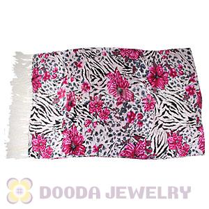 Long Oblong Fringed Silk Scarves 170×50cm Silk Scarf Painting Wholesale 