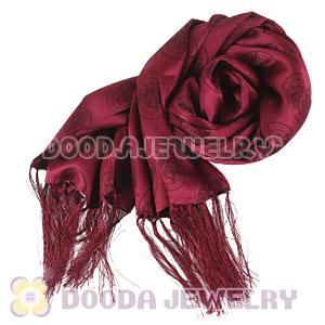 Long Oblong Fringed Silk Scarves 170×50cm Silk Scarf Painting Wholesale 