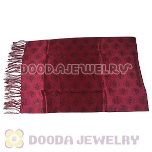 Long Oblong Fringed Silk Scarves 170×50cm Silk Scarf Painting Wholesale 