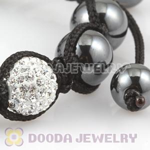 Fashion TresorBeads Pave Crystal Child Bracelets With Hemitite 