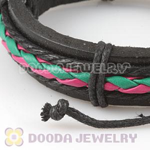 Fashion Wristbands Friendship Handmade Leather Bracelets Wholesale