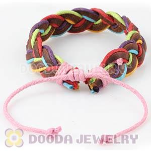 Fashion Wristbands Friendship Braided Handmade Leather Bracelets Wholesale